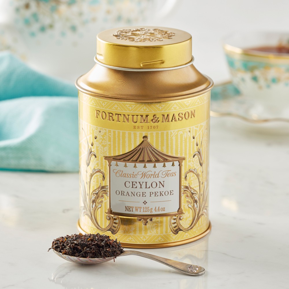 Fortnum & Mason Ceylon Orange Pekoe Loose Leaf Tea Tin