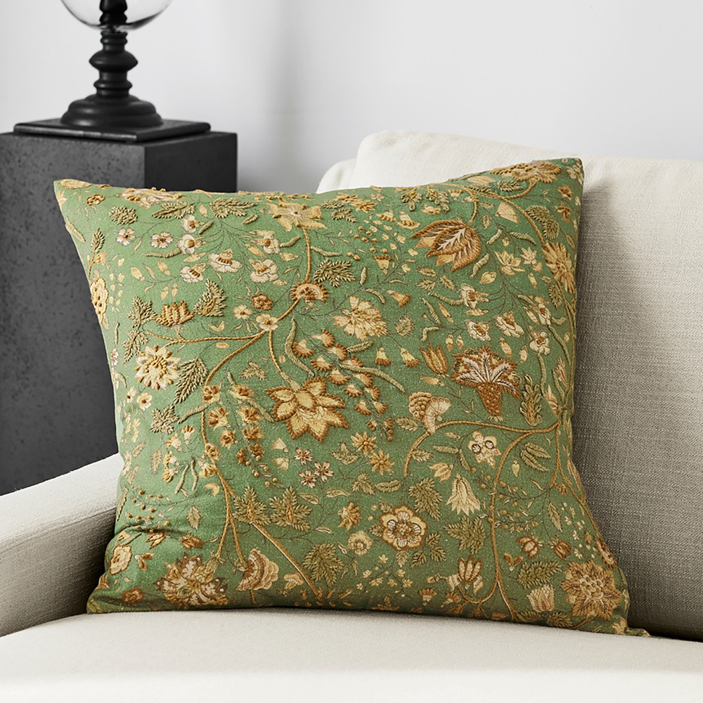 Autumn Floral Pillow Cover