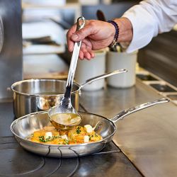 Hestan ProBond Luxe Professional Clad Stainless-Steel Mixed Material 10-Piece Cookware Set