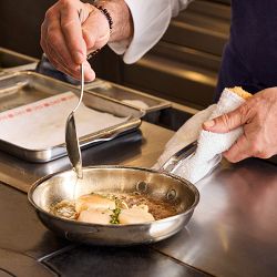 Hestan ProBond Luxe Professional Clad Stainless-Steel 3-Piece Skillet Set