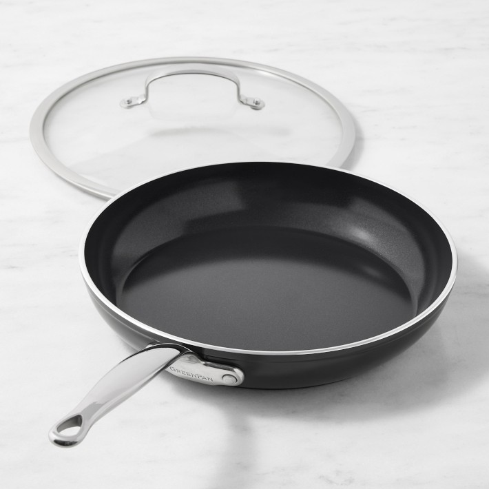 GreenPan Premiere Max Hard Anodized Ceramic Nonstick Covered Fry