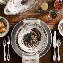 Plymouth Turkey 12-Piece Dinnerware Set