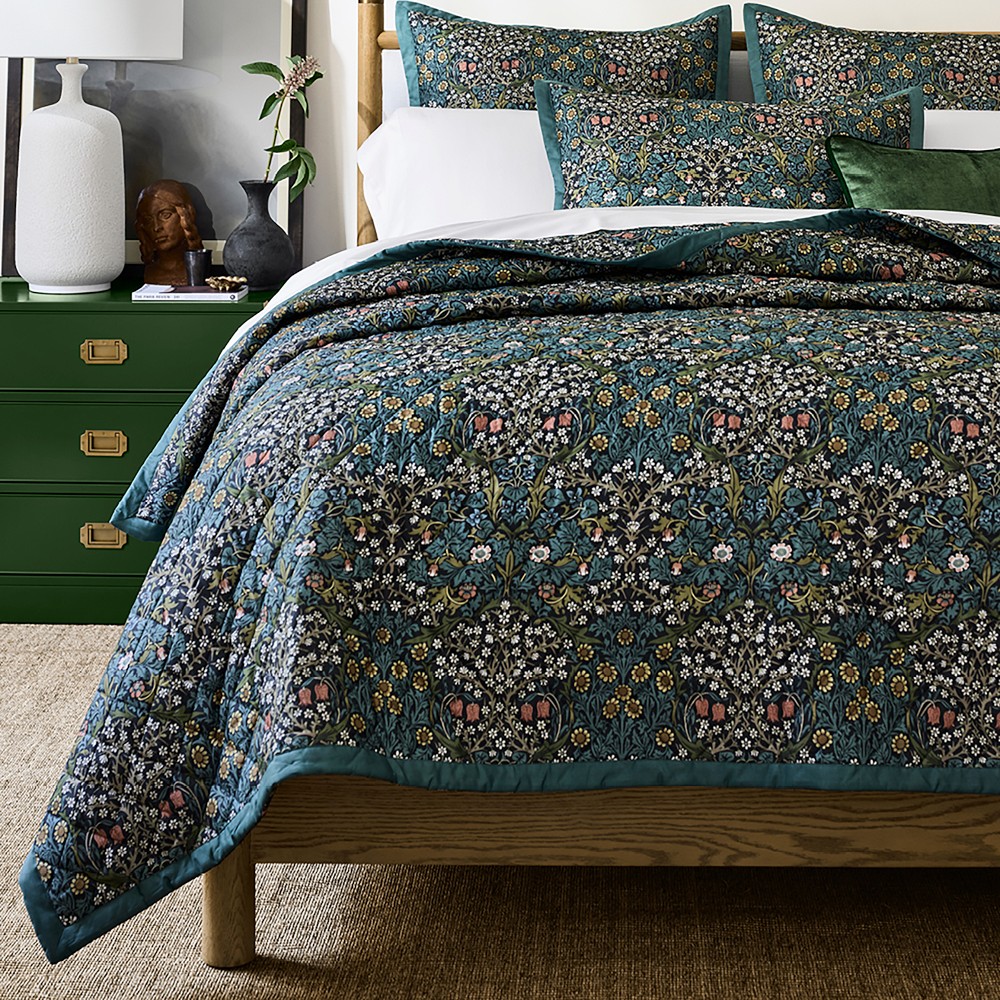 Morris &amp; Co. x Williams Sonoma Home Blackthorn Quilt And Shams