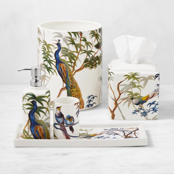 Painted Peacock Bath Collection