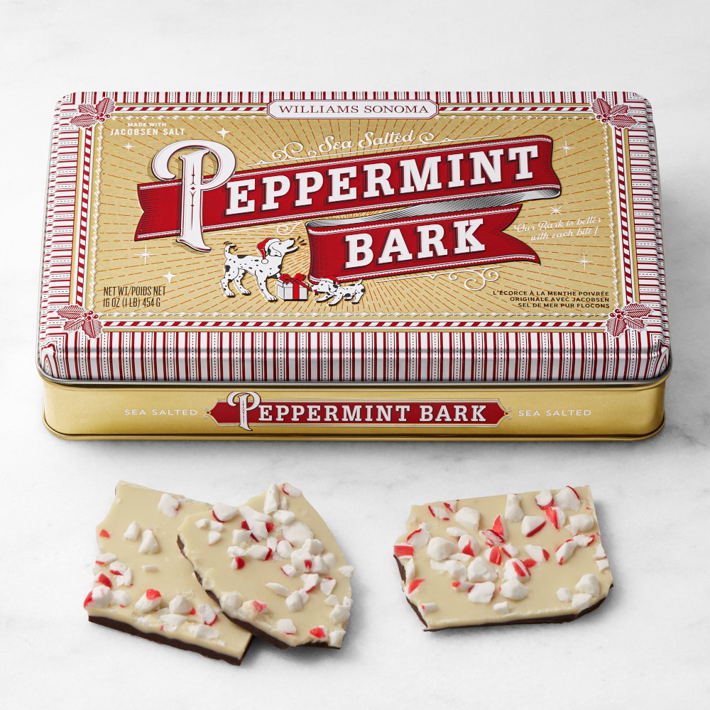 Williams Sonoma Salted Peppermint Bark