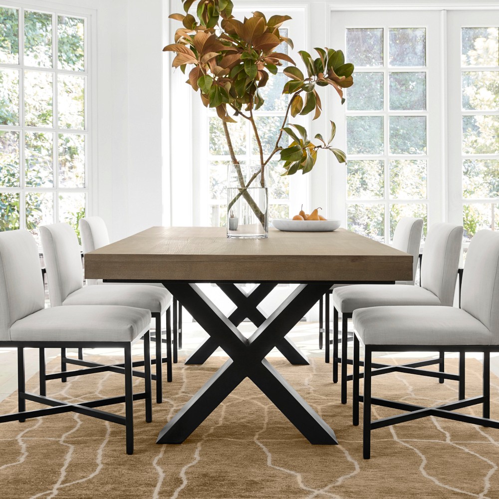 Navarro Extendable Rectangular Dining Table (98&quot;-120&quot;)