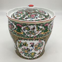OPEN BOX: Famille Rose Porcelain Canisters, Medium