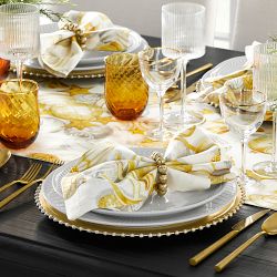 Gold Ornament Table Runner