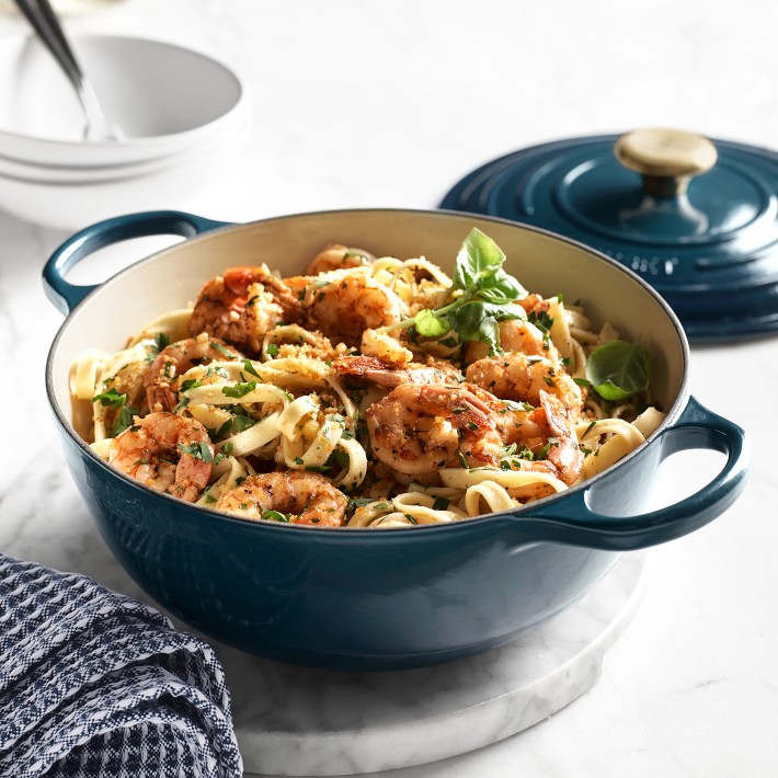 Le Creuset Signature Enameled Cast Iron Sauteuse Pan,