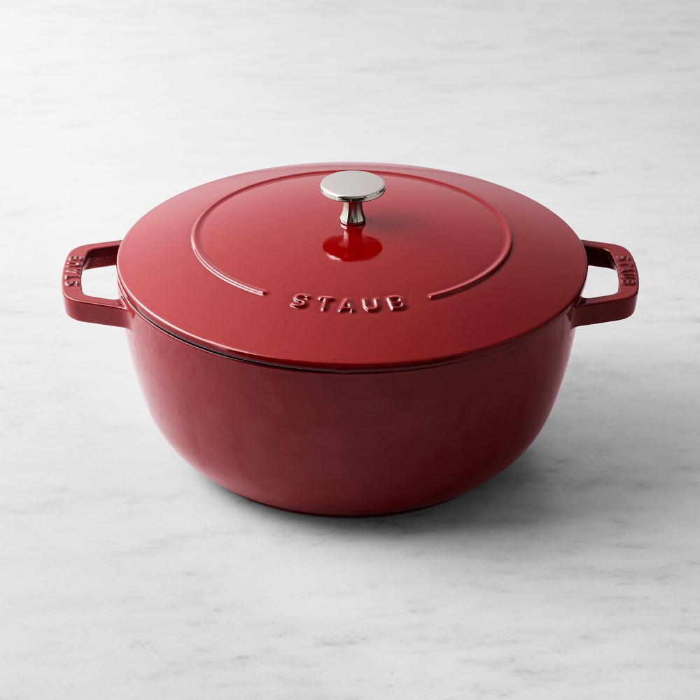 Staub Enameled Cast Iron Essential French Oven - 5-Qt., Cranberry