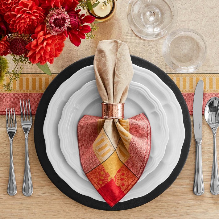 Jacquard Malta Napkins, Set of 4 | Williams Sonoma