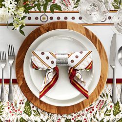 Noel Floral Napkins, Set of 4