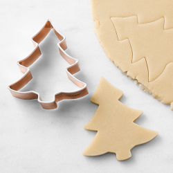 Williams Sonoma Copper Cookie Cutter, Christmas Tree