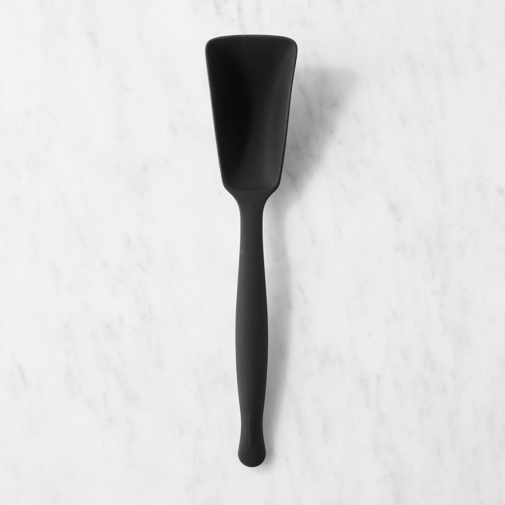 GreenPan™ Premiere Silicone Deep Rectangle Spoon - Deep Rectangle Spoon, Black