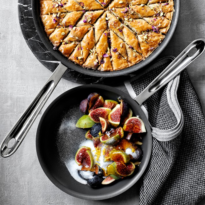 All-Clad d5 Stainless-Steel Nonstick Frying Pan Set | Williams Sonoma