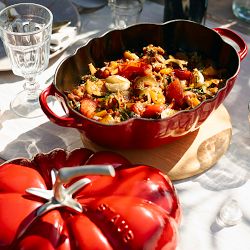 Staub Enameled Cast Iron Tomato Cocotte, 3-Qt.