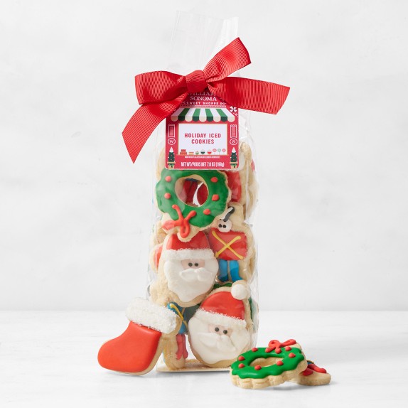 Williams Sonoma Christmas Mini Iced Cookies
