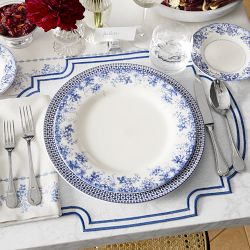 English Floral Dinner Plates