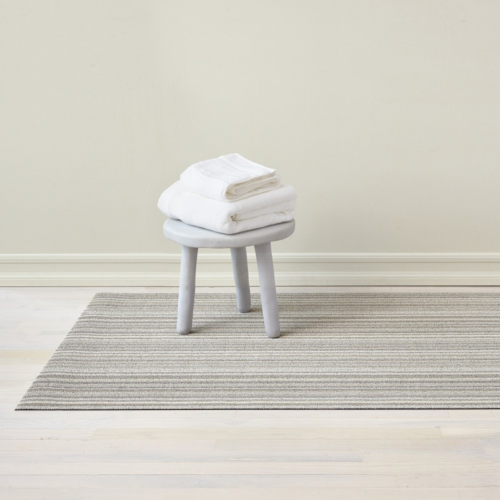 Chilewich Skinny Stripe Tufted Rug