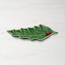 Bordallo Pinheiro Holly Berry Tray