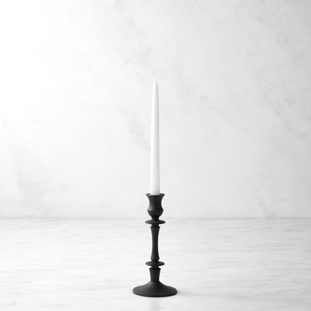 Heirloom Bronze Taper Holder, Short