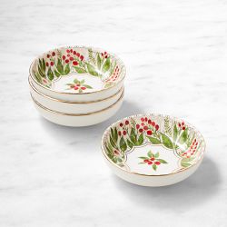 Noel Dipping Bowls, Set of 4, White