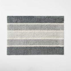 Hold Everything Striped Washable Laundry Mat
