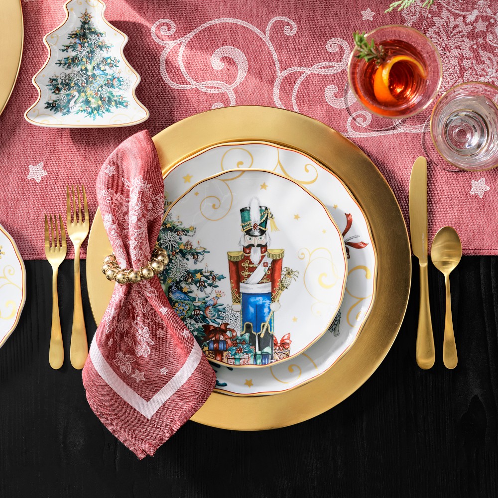 'Twas The Night Before Christmas Salad Plates