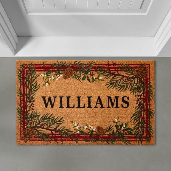 Williams Sonoma Woodland Berry Doormat