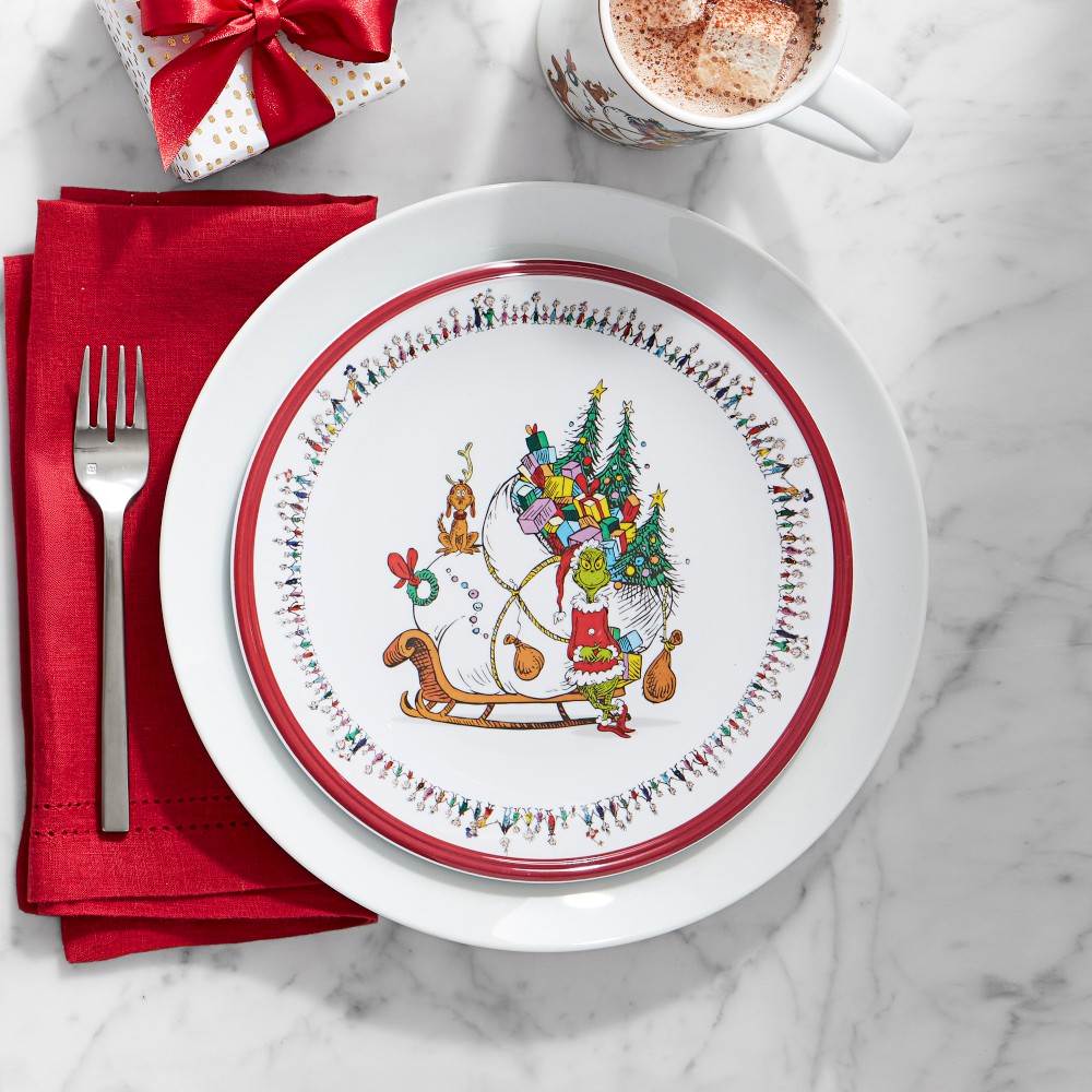The Grinch&#8482; Dessert Plates, Set of 4