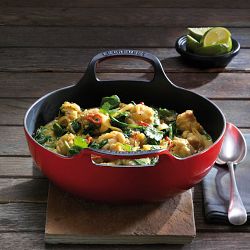 Le Creuset Enameled Cast Iron Round Balti Dish, 3-Qt.
