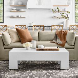 Matte White Square Coffee Table (48&quot;)