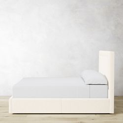 Irving Nontufted Upholstered Storage Bed &amp; Headboard with Welt