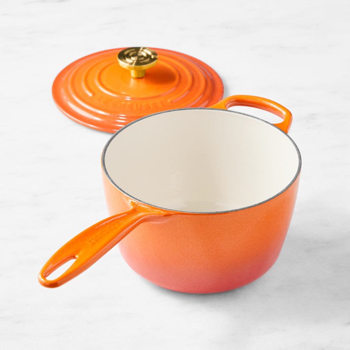 ⚠️【icylittlebear】LE CREUSET Le Creuset Signature Enameled Cast Iron Saucepan | Williams