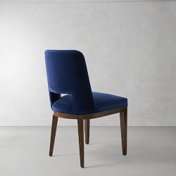 Saratoga Upholstered Curved Back Dining Side Chair