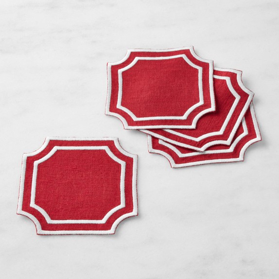 Cartouche Coasters, Set of 4