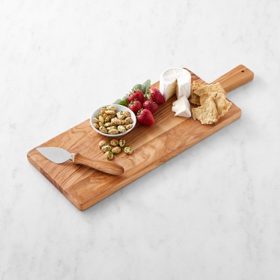 Olivewood Rectangular Cheese Board, Small