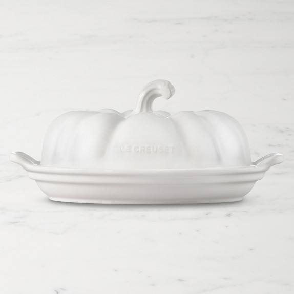 Le Creuset Stoneware Pumpkin Butter Dish