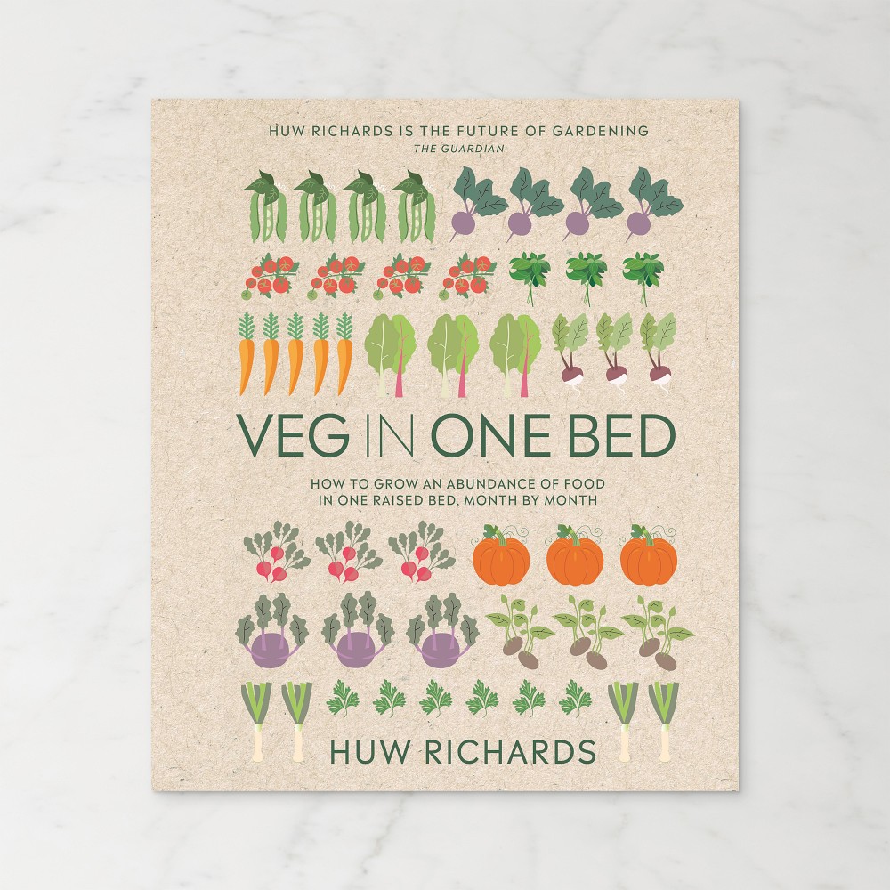 Huw Richards: Veg in One Bed New Edition: How to Grow an Abundance of Food in One Raised Bed, Month by Month
