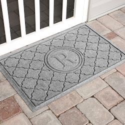 Waterhog Bombay Commercial Grade Indoor/Outdoor Monogram Doormat