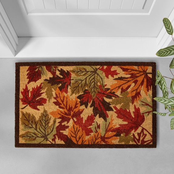 Williams Sonoma Auburn Leaves Doormat
