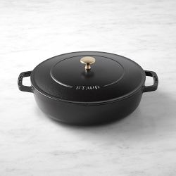 【STAUB / WILLIAMS-SONOMA】 Cast Iron Black Staub | Williams Sonoma