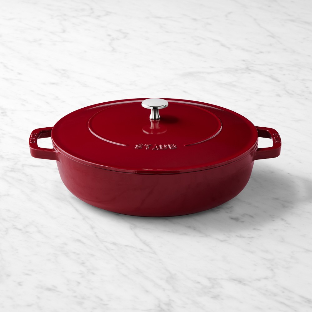 Staub Enameled Cast Iron Braiser