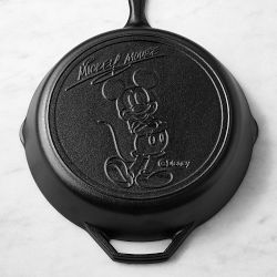Lodge Seasoned Cast Iron Mickey Mouse Skillet, 12&quot;