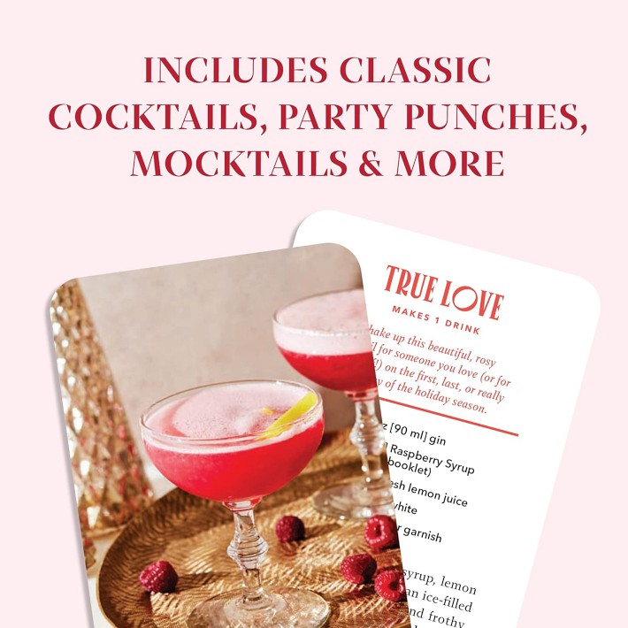 Very Merry Cocktails Deck: 50 Festive Drink Recipes Williams Sonoma