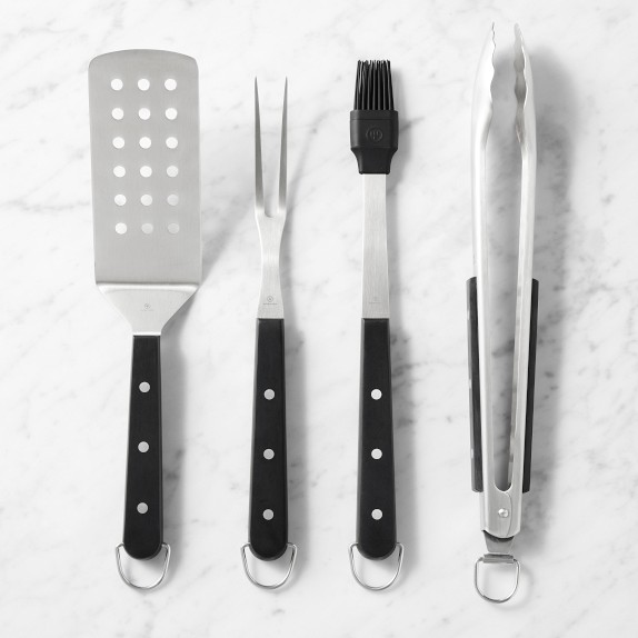 All-Clad BBQ Tool Set | Grill Tools | Williams Sonoma