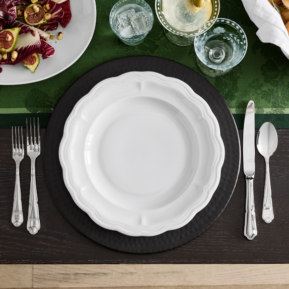 Pillivuyt Queen Anne Porcelain Dinner Plates