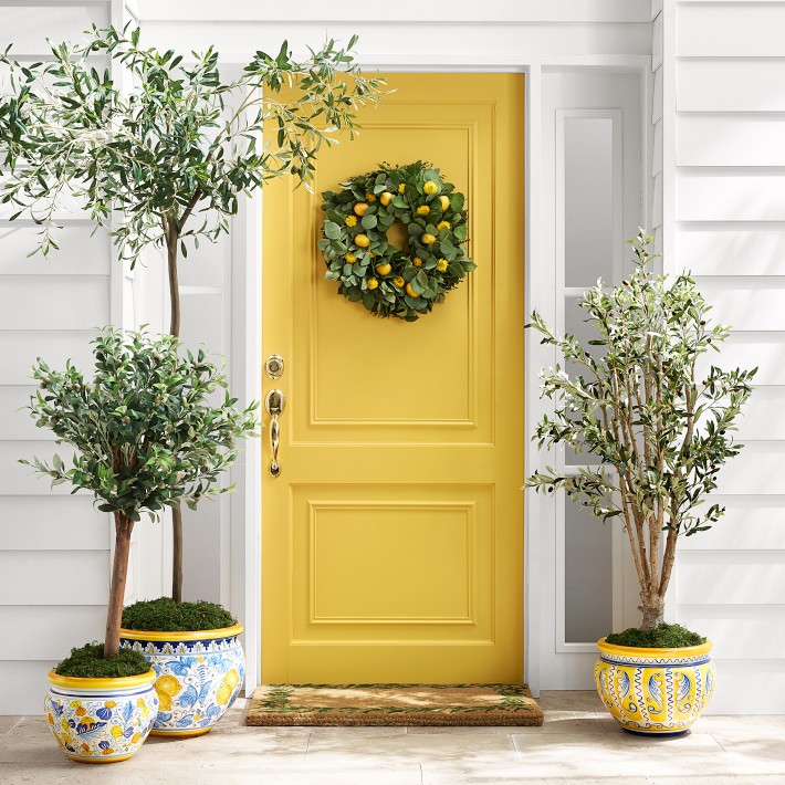 Italian Hand-Painted Planter Collection | Williams Sonoma