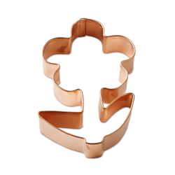 Williams Sonoma Copper Flower with Stem Cookie Cutter