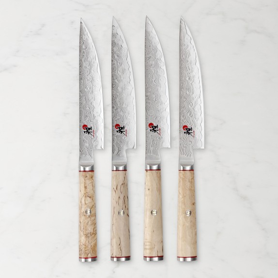 Miyabi Birchwood Steak Knives, Set of 4 | Williams Sonoma
